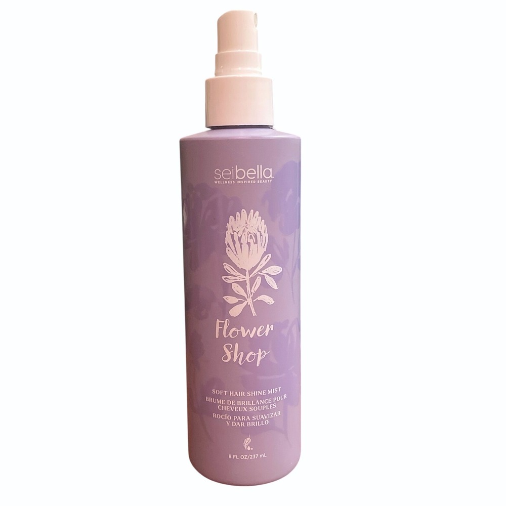 sei bella Flower Shop Soft Hair Shine Mist 8 Oz Avocado Oil